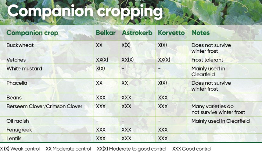 Companion Cropping Table