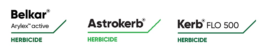 Belkar Astrokerb and Kerb Flo 500 logos